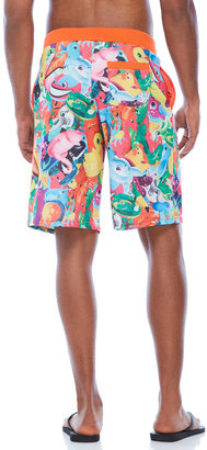 Moschino Printed Swim Shorts