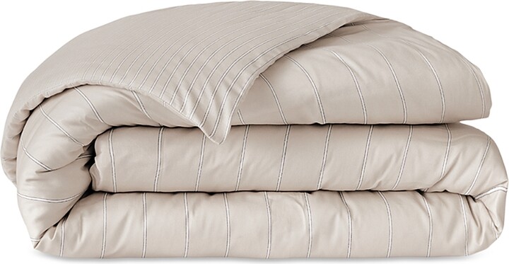 Anne De Solène Journey Striped Sateen Duvet Cover Full Queen