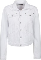 Buttoned Long-Sleeved Denim Jacket 
