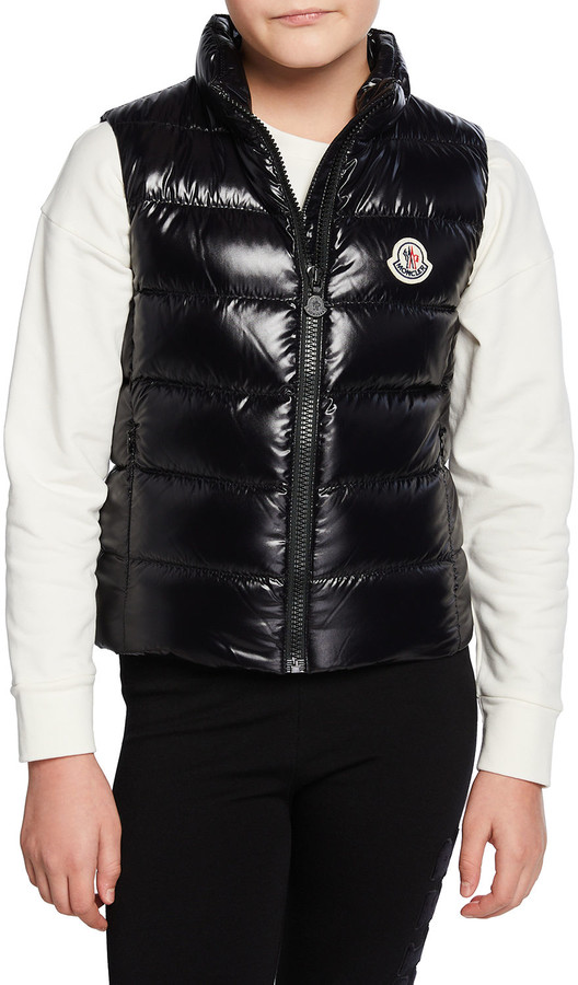 moncler ghany quilted down vest