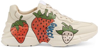 gucci strawberry trainers
