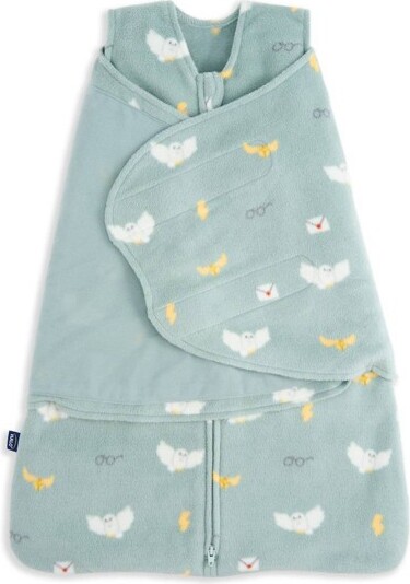 Halo Innovations HALOSleepsackSwaddleMicro-Fleece-HarryPotterHedwig-NB