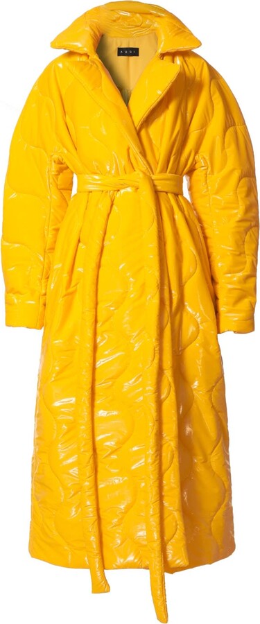 Aggi by Halewski Orange Harlow Super Yellow Coat