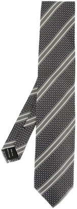Tom Ford double stripe school tie - men - Silk - One Size