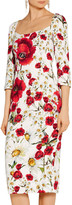 Thumbnail for your product : Dolce & Gabbana Floral-print Crepe Dress