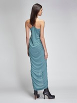 Thumbnail for your product : Bottega Veneta Ruched Knit Viscose Dress W/ Drawstring
