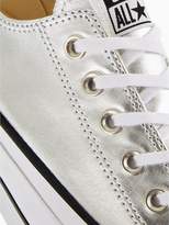 Thumbnail for your product : Converse Chuck Taylor All Star Lift Platform Ox - Silver