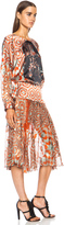 Thumbnail for your product : Preen by Thornton Bregazzi Saber Silk-Blend Dress