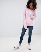 Thumbnail for your product : ASOS Design Oversized Cardigan with Zip Front