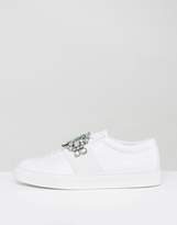 Thumbnail for your product : ASOS DECODE Embellished Sneakers