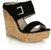 Thumbnail for your product : Daniel New orleans two bar wedge mules