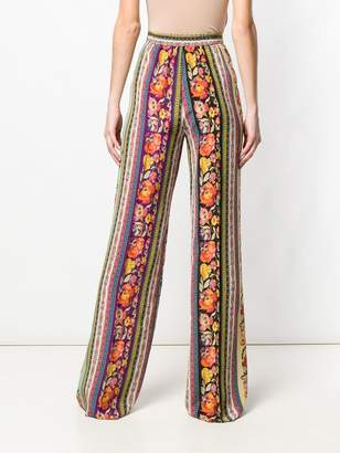 Etro floral-print trousers