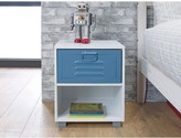 Thumbnail for your product : Lloyd Pascal Edison Metal Locker 1 Drawer Bedside Table - Blue