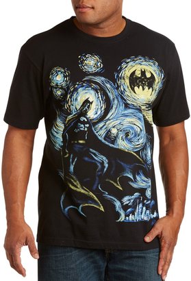 True Nation Abstract Batman Big & Tall Short Sleeve Graphic T-Shirt (1XL, )