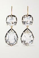 Thumbnail for your product : Fred Leighton Collection Silver-topped 18-karat Gold Topaz Earrings - One size