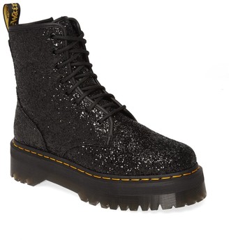 dr martens glitter platform