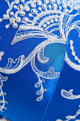 Lise Charmel Splendeur Soie Embellished Embroidered Satin Underwired Bra