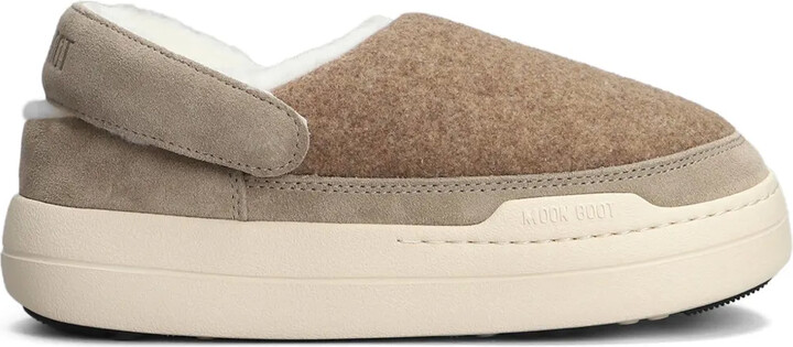 Moon Boot Park felted clogs