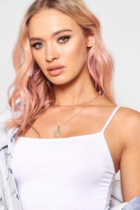boohoo Sovereign And Choker Layered Necklace