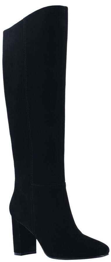 Calvin Klein Women's Almay Tall Knee High Heeled Dress Boots Women's Shoes  - ShopStyle
