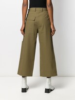 Thumbnail for your product : Sofie D'hoore Cropped Wide Leg Trousers