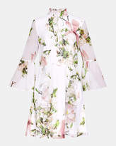 Thumbnail for your product : Ted Baker BECCAA Harmony ruffle high neck dress