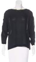 Thumbnail for your product : 3.1 Phillip Lim Silk Long Sleeve Top