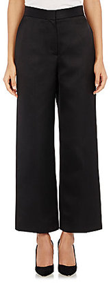 The Row WOMEN'S RESME CROP TROUSERS-BLACK SIZE 0