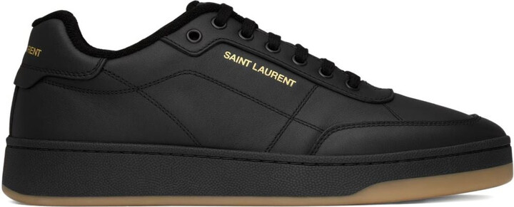 Saint Laurent Sl61 Leather Sneakers