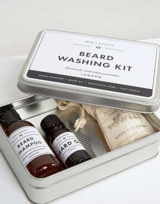 Men's Society Beard Washing Kit-No colour