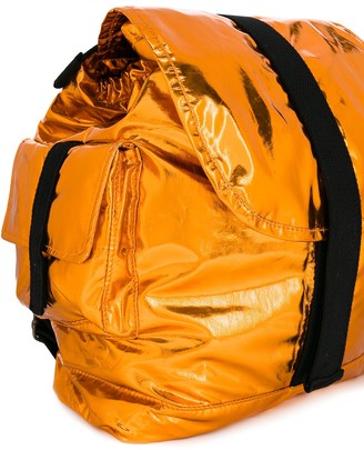 Andorine Large Metallic Backpack