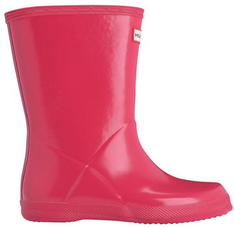 baby pink hunter wellies