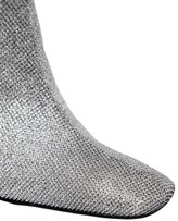 Thumbnail for your product : Dorateymur 90mm Glitter Fabric Ankle Boots
