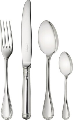 Christofle Fidelio 48 Piece Silver Plated Flatware Set With Chest