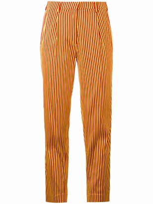 Etro Striped Cropped Trousers