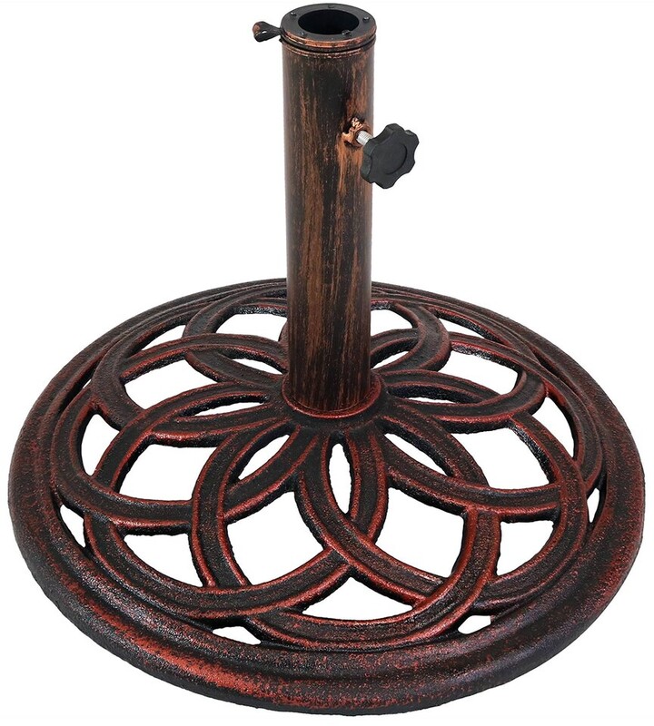 Sunnydaze Celtic Knot Cast Iron Patio Umbrella Base/Stand ShopStyle