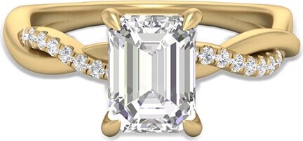 Lab Grown Diamonds 14K 3.00 Ct. Tw. Lab-Grown Diamond Agatha Ring