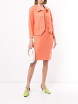 Thumbnail for your product : Chanel Pre Owned CC button dress suit