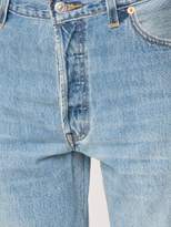 Thumbnail for your product : RE/DONE high-rise cropped 'Non-Destruction' jeans