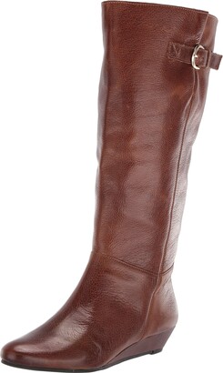 steve madden boots cognac