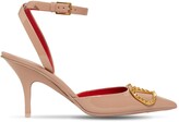 Thumbnail for your product : Valentino Garavani 85mm Vlogo Patent Leather Pumps