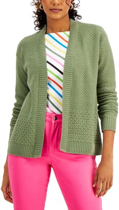 Charter Club Open-Front Cardigan, Created for Macy's