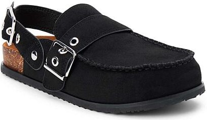 Coconuts by Matisse Mule with Buckle Details - Tyler - Black - Size 6
