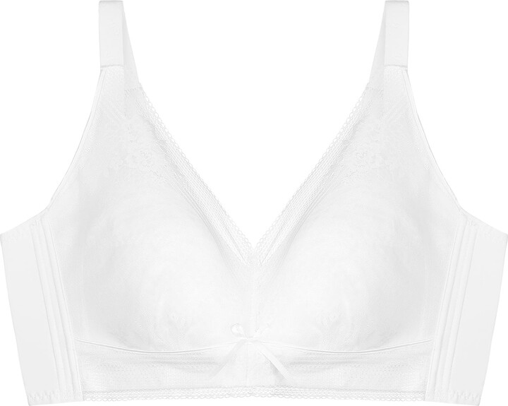 Unique Bargains Women’s Plus Full Coverage Lace Lightweight Push Up Everyday Bra