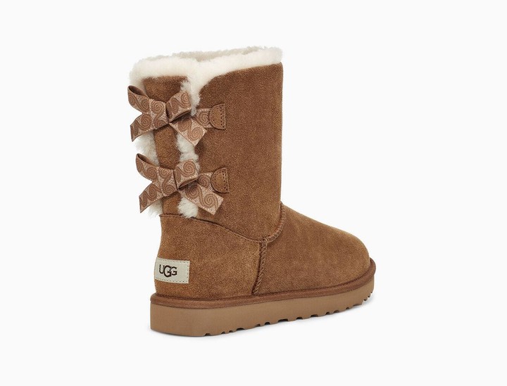 ugg mini bailey bow swirl