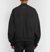 Thumbnail for your product : Fear Of God Oversized Loopback Cotton-Jersey Henley Sweatshirt