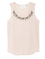 Thumbnail for your product : Vince Camuto Embellished Neckline Top