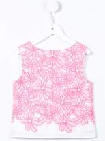 Thumbnail for your product : Charabia embroidered top
