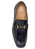 Thumbnail for your product : Brooks Brothers Genuine American Alligator Classic Bit Loafers