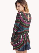 Thumbnail for your product : Ella Moss Aurora Long Sleeve Romper